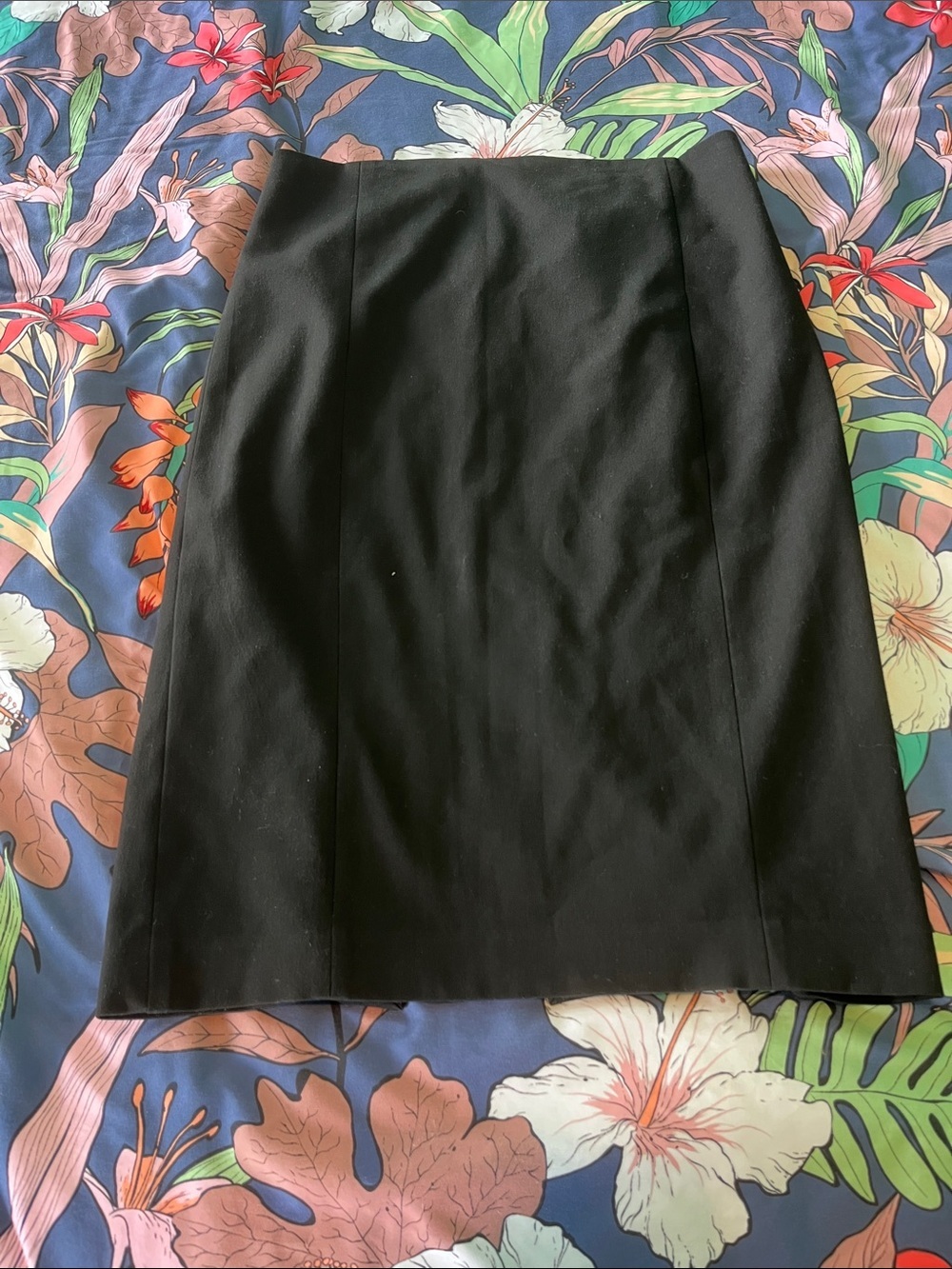 Classic Black Pencil Skirt - Women's